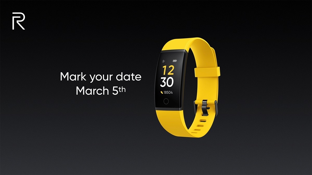 Realme Band Launch Set for March 5, Smartwatch Also Expected Soon